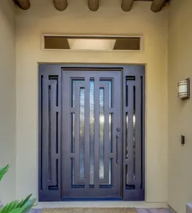 the best simple iron steel main door