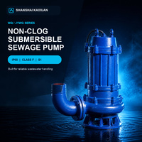 Pompes submersibles résidentielles série WQ pour le traitement des eaux usées avec support OEM personnalisé