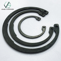 Internal Retaining Rings Circlips Black Internal Lock Washers Normal Type Retaining Ring for Bores GB893 DIN472