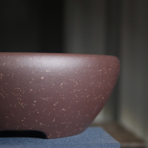 Pot à Bonsaï Zhu Yongnan Zisha, Grand Diamètre, Argile Fine, Minéral Naturel, Artisanat Taoxi - Product Image 3