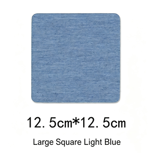 Patchs thermocollants en jean vendus à l'unité pour la réparation et la réparation de vêtements, patchs en tissu adhésifs multi-formes et multi-couleurs pour la réparation de jeans - Product Image 2
