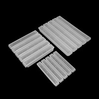 Boîte à outils ensemble cinq boîte d'emballage en plastique pp joint 12*91mm conteneur de forage