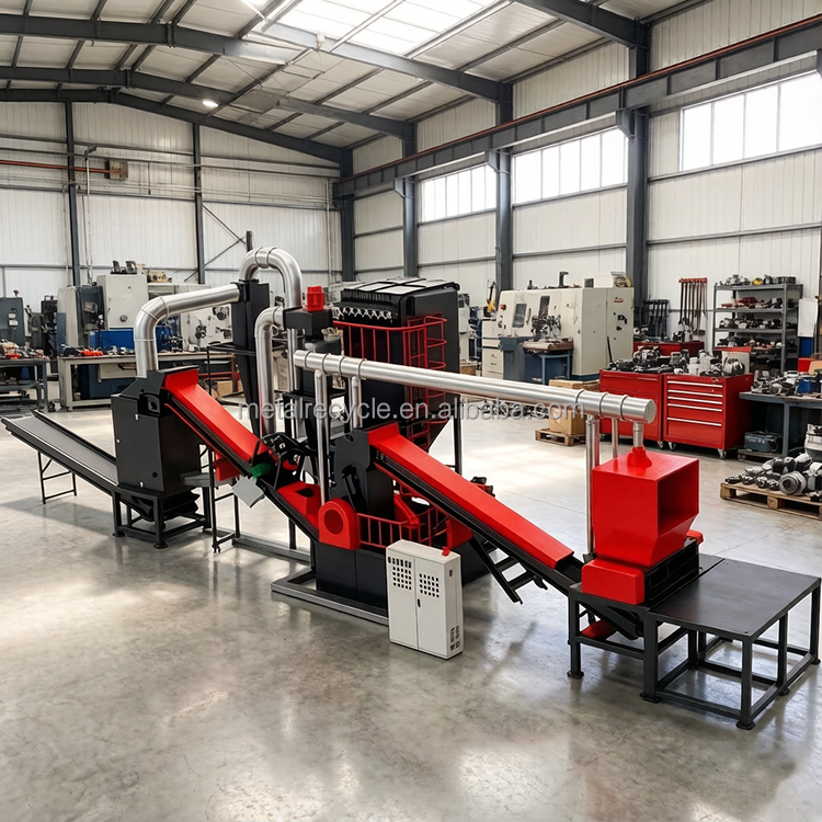 Waste AC Fin Separator Condenser Crushing