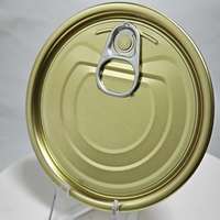 305 #   Couvre-boîte EOE en métal avec revêtement doré de 80,3 mm pour boîtes métalliques
