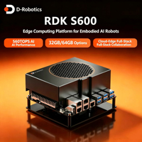 Kit de développement IA embarquée 64 bits RDK S600 VLA 560 TOPS pour Edge LLM Robotics Linux/Ubuntu OS, carte de développement haute performance