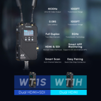 Boîtier de streaming vidéo sans fil FEELWORLD WT1S avec sortie UVC, pas de carte de capture nécessaire, service OEM fourni