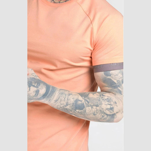 Streetwear Men's Short Sleeve <b>T</b>-Shirt 100% Cotton Spandex 200GSM Breathable Anti-Wrinkle Eco-Friendly Summer Casual Tee Custom - Product Image 4