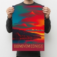 Impresión Digital Personalizada en Lienzo, Pósteres Murales A0 A1 A2 A3 A4 de Alta Definición RGB, Servicio de Impresión de Arte para Sala de Estar