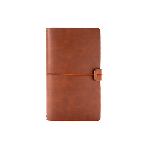 Tùy Chỉnh Chuyên Nghiệp Màu Xanh Đậm Softcover Da Tạp Chí A6 Pocket Kích Thước Máy Tính Xách Tay Cổ Điển - Product Image 3