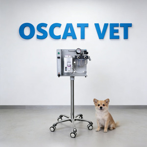 เครื่องดมยาสลบสัตว์เลี้ยง OSCAT ใช้ได้กับเซโวฟลูแรนและไอโซฟลูแรน เหมาะสำหรับสุนัขและแมว ใช้ในคลินิกสัตวแพทย์และศัลยกรรม - Product Image 1