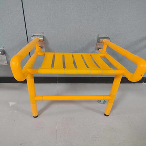Xingang Bathroom Shower Folding <b>Stool</b> Stainless Steel Non Slip <b>Leg</b> <b>Rest</b> <b>For</b> Elderly - Product Image 3