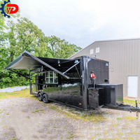 Camion pizza personnalisé, chariots de restauration rapide, remorque de concession pour cuisine mobile taco, barbecue, camion de restauration rapide, remorques de bar mobiles