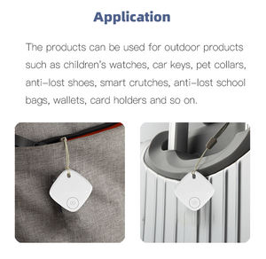 جهاز تتبع بلاستيكي معتمد من MFi بنفس حجم العلامات، مضاد للضياع، متوافق مع خاصية العثور على جهازي لنظام iOS، مقاوم للماء IPx4، يعمل لمدة 8-10 أشهر - Product Image 6