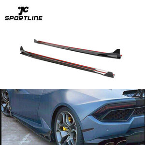 Faldones laterales de carbono forjado LP640, Winglet para Lambo Huracan, LP640-4, rendimiento, coupé, 2 puertas, 2017-2019 - Product Image 2