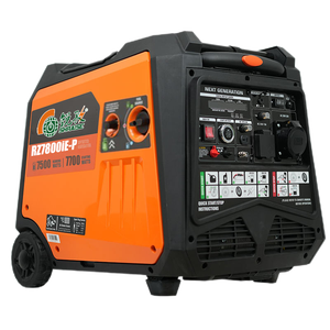 Generador de Gasolina Portátil con Inversor Digital RAISE <span class=keywords><strong>GPOWER</strong></span> RZ3150is 220V 3600RPM 5KW, Arranque Automático, Monofásico, Precio de Fábrica en China - Product Image 1