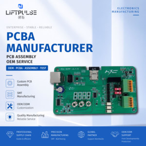 บอร์ดควบคุมอุตสาหกรรม IoT โมดูลควบคุม MCU อินเทอร์เฟซ Ethernet RS485 ชุดประกอบ PCBA แบบ OEM - Product Image 1