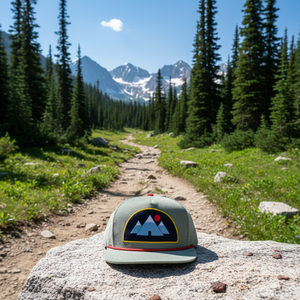 Casquette Snapback Unisexe Personnalisée à 5 Panneaux Brodés en Tissu Velours Côtelé Respirant, Taille Ajustable, Visière Plate, Performance, Voyage, Vente en Gros - Product Image 1