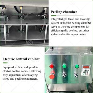 Equipo para Uso en Restaurantes, Peladora de Cebolla Roja, Peladora de Ajo, Máquina Industrial para Pelar Ajos, Máquina para Pelar Ajos para el Hogar - Product Image 4