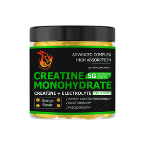 Gummies de créatine pour booster l'énergie et l'endurance, complément alimentaire pour l'exercice, gummies de créatine monohydrate, directement de l'usine - Product Image 1