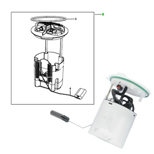 Pompe à carburant 5145583AD pour Jeep Grand Cherokee Dodge Durango 2011-2020 05145583AD 68304617AA Module de pompe à carburant - Product Image 2