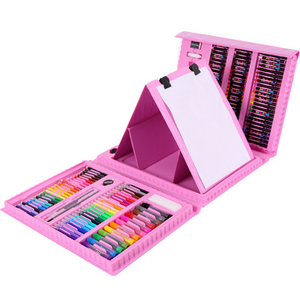 热卖画笔最佳礼品208件豪华艺术用品绘画学校用品文具艺术套装儿童礼品盒 - Product Image 6