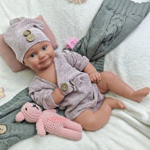 20 "Donkere Huid Full Body Siliconen Reborn Pop Realistische Handgemaakte Kinderen Speelgoed Voor Educatieve Rekwisieten - Product Image 4