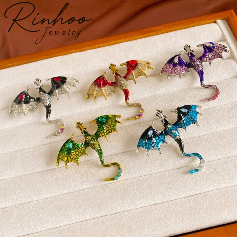 RINHOO Bohemian Handmade Colorful Crystal Beaded
