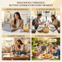 Délicieux Biscuits Croustillants à la Noix de Coco Cuite au Four du Vietnam 100g pour Enfants, Personnes Âgées et Adolescents