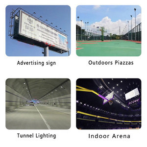 Prix d'usine personnalisé Ip65 50-400W Led <span class=keywords><strong>Spot</strong></span>/projecteurs Étanche 8 Lumière, projecteur Verre dépoli avec bornes - Product Image 5