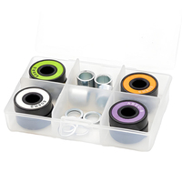 Roulements en céramique hybrides 608 ABEC-7, roulements à billes 608ZZ 608-2RS, roulements de skateboard, vente en gros.
