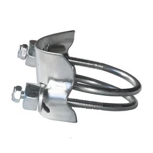 Pinces en spirale en acier inoxydable directes d'usine Collier de serrage en acier galvanisé OEM Système de mesure métrique personnalisable Collier de serrage - Product Image 1