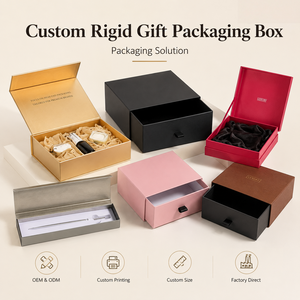 Cajas Rígidas Corrugadas Ecológicas y Duraderas Personalizadas con Laminado Mate y Tapa Abatible para Venta al por Menor, Empaque de Cartón de Alta Calidad - Product Image 2