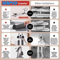 Appareil d'entraînement abdominal silencieux FRS Professional pour le renforcement de la taille et le lifting des fessiers, idéal pour la maison et la salle de sport