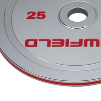 Disques de poids chromés de 5 à 25 kg, en livres et en kilogrammes, calibrés, pour la musculation, l'entraînement, avec logo personnalisé