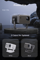 Projecteur intelligent portable haute définition 1080P L018AR pour cinéma maison et jeux