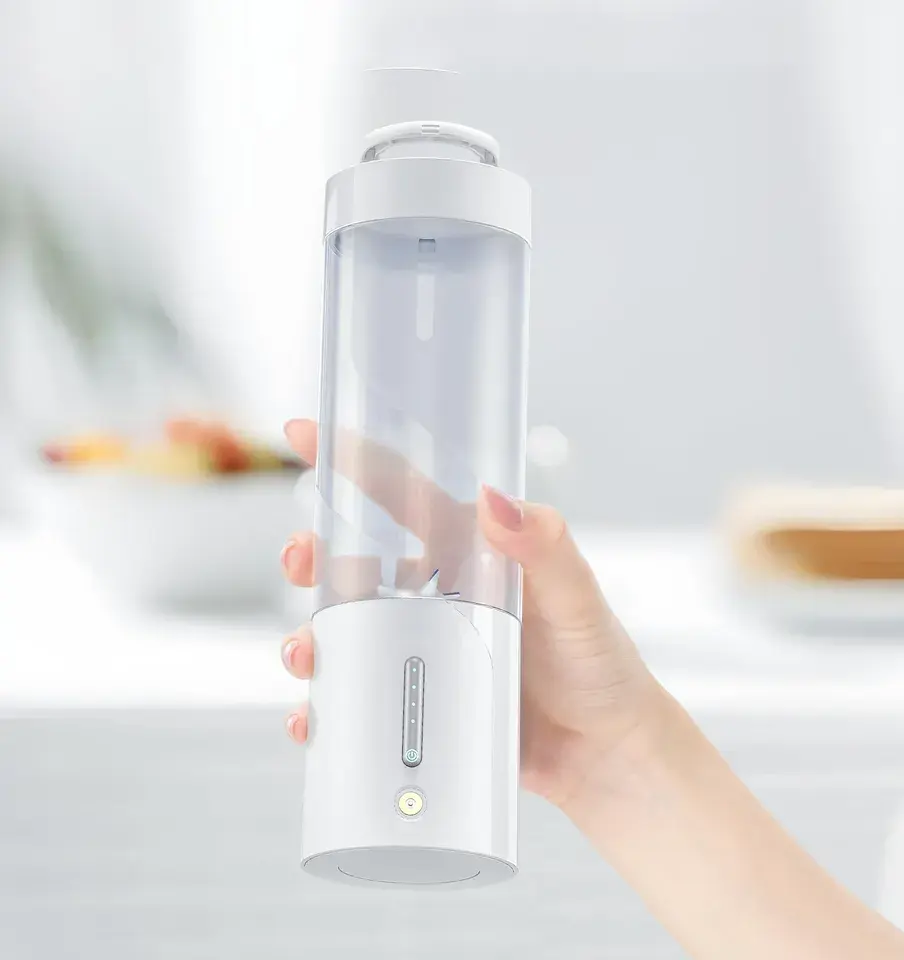 Personal size rechargeable portable smoothies fruit handheld blender Six Blades Fruit Juicer bottle