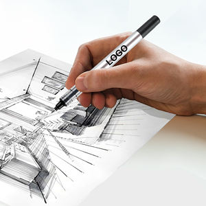 ปากกาเจลโปรโมชั่นสำหรับผู้ผลิตโฆษณา พิมพ์โลโก้ตามสั่ง ตัวด้ามพลาสติก เขียนได้ สีดำ น้ำเงิน แดง พร้อมไส้เติม สำหรับโรงเรียนและสำนักงาน - Product Image 5