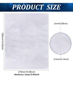 Tùy chỉnh thiết kế đá pha lê của bạn, số lượng đặt hàng tối thiểu thấp, bán buôn, đá pha lê dán nóng, mặt phẳng, sáng bóng, dùng để chuyển nhiệt lên áo hoodie, áo sơ mi, quần jean - Product Image 5