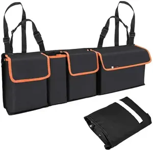 Customizable Durable SUV Trunk Storage Bag Foldable Drive Auto Car Hang Trunk Organizer Special Purpose Cases