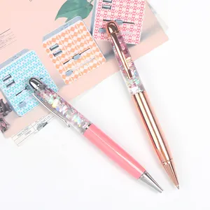New design hot sales crystal ball pen with custom logo for gift