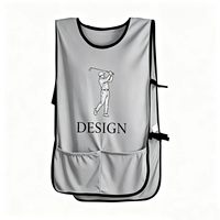 Chaleco de Golf con Logotipo Personalizado, Transpirable, de Secado Rápido, con Bolsillos, Uniforme para Actividades Grupales