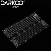 Lentille LED pour lampe de culture à 60 degrés, LM301H SMD 3030, résistante aux UV, lentille LED en PC