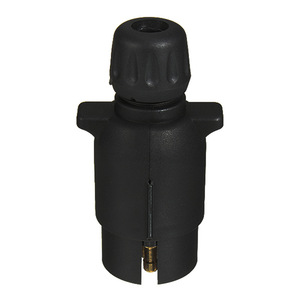 European Style 7 Pin <b>Trailer</b> Plug RV Adapter Taillight Signal Connector Converter - Product Image 2