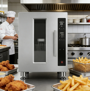 <span class=keywords><strong>Friteuse</strong></span> intelligente sans fumée 9000W avec fonctions de fusion d'huile à semi-conducteurs et sans fumées d'échappement - Product Image 1