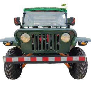 Jeep Eléctrico Clásico de Alta Calidad para Turismo, Vehículo de 4 Ruedas con Neumáticos Todoterreno de 12 Pulgadas, 2/4/6 Asientos, Batería de Plomo-Ácido, 2 Años de Garantía - Product Image 1