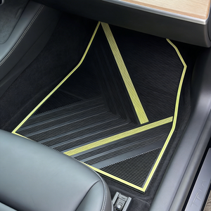 ชุดพรมปูพื้นรถยนต์ ARTES Luxury Latex <span class=keywords><strong>3</strong></span> ชิ้น ลายสั่งทำพิเศษ ดีไซน์กันลื่น ปลอดภัยและ<span class=keywords><strong>ส</strong></span>ะดวก<span class=keywords><strong>ส</strong></span>บายสำหรับรถยนต์ Tesla Model - Product Image 4