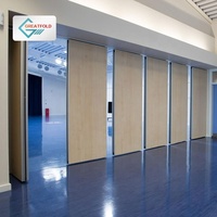Cloison acoustique mobile empilable pour école, panneau mural design, prix des murs mobiles pour salle de réception