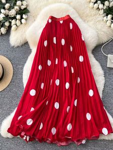 Moda 2026 Ropa de Verano Boutique Ropa Urbana para Mujer Estilo Estampado Falda Larga Irregular Elegante para Mujer - Product Image 5