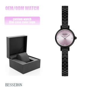 Reloj de Cuarzo de Acero Inoxidable Premium para Mujer, Estilo Vintage, Minimalista, Pequeño, Regalo, OEM/ODM, Esfera con Agujas, Estilo Ejecutivo - Product Image 2