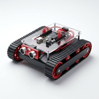 Kit de Robot Educativo STEM, Carro Tanque Inteligente Programable para Arduino, Kit de Aprendizaje de Robótica DIY para Niños y Estudiantes, Juguetes de Codificación